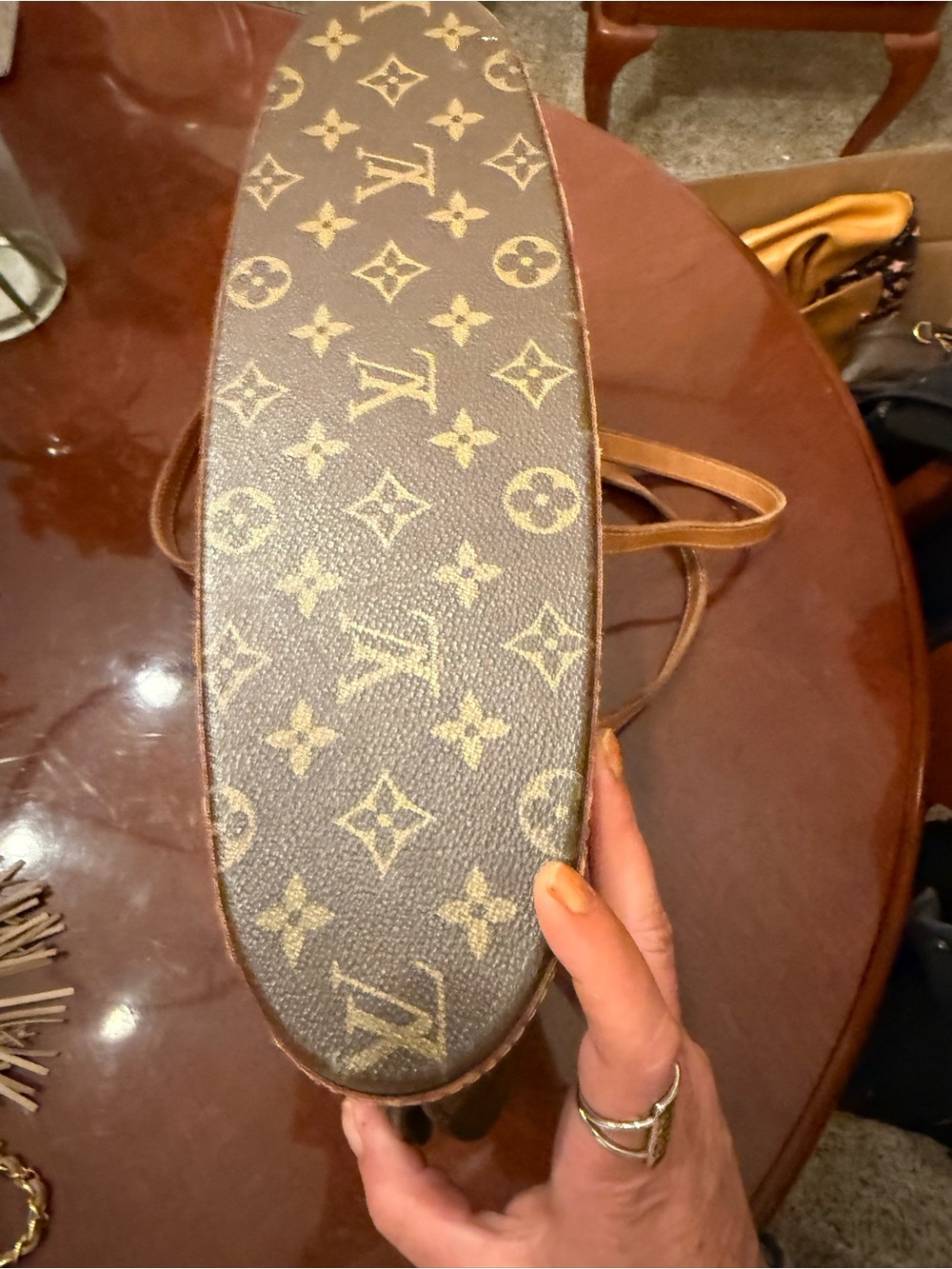 Louis Vuitton Monogram Babylone Tote Bag Serial # NO9811 - Picture 10 of 14
